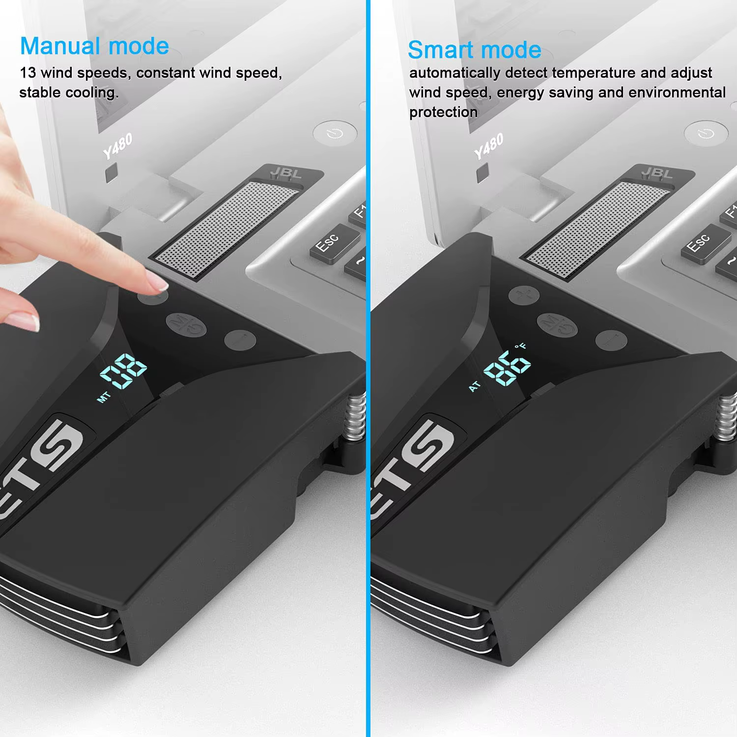 Refroidisseur de ventilateur pour ordinateur portable de jeu