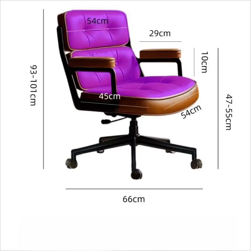Design Chaise De Bureau ergonomique roues accoudoirs confortable