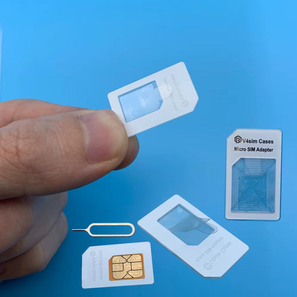 Adaptateur de carte de caractéristique, kit de convertisseur 4 en 1 vers micro/standard pour tous les reviemobiles