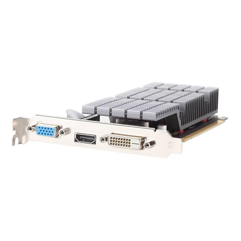 Carte graphique discrète NVIDIA GeForce GT710 Heavy Hammer 1G/2G DDR3 HDMI/DVI/VGA