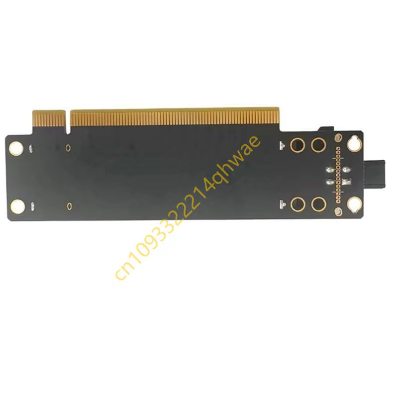 PCIe4.0 x16 1 à 2 Carte d'extension PCIe-bifurcation x16 à x8x8 / 4P alimentation Gen4 Split Card Splitter