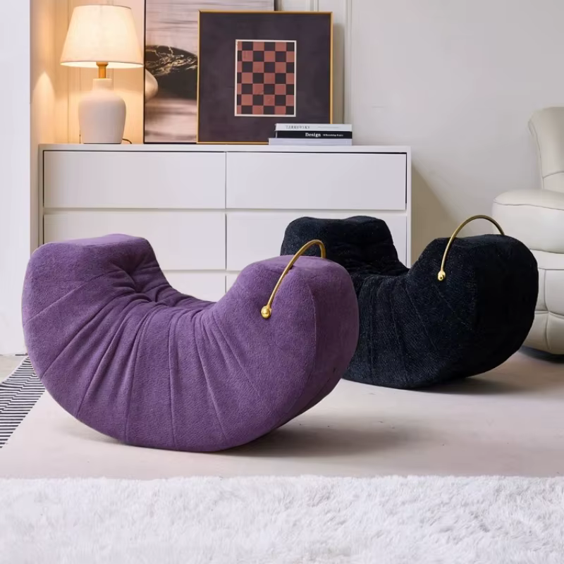 Fauteuil individuel design relaxant, chaise de loisirs en bois massif, Poltronas Decorativas, meubles de chambre à coucher pour adultes