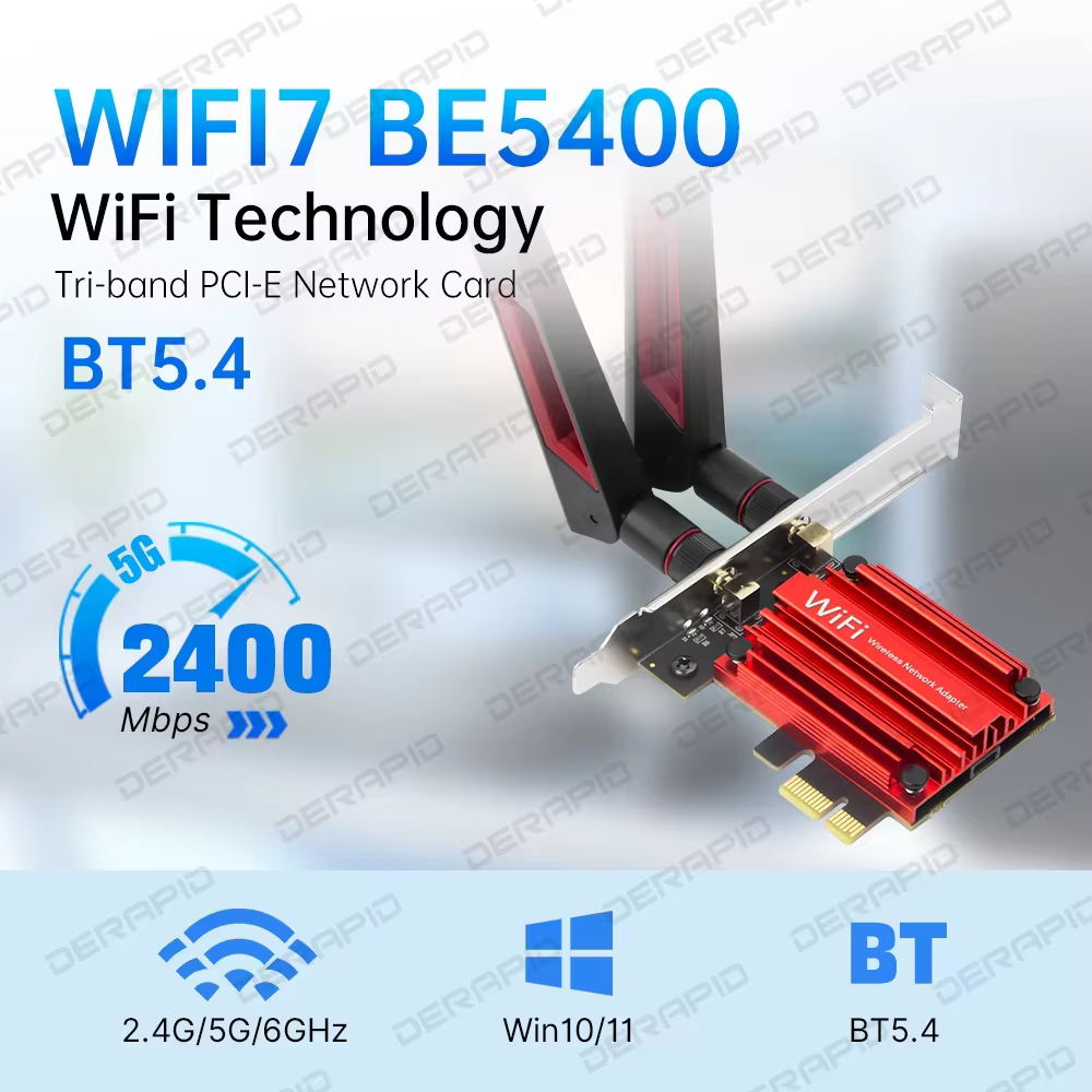 Carte réseau WiFi 7 BE6500 PCIe