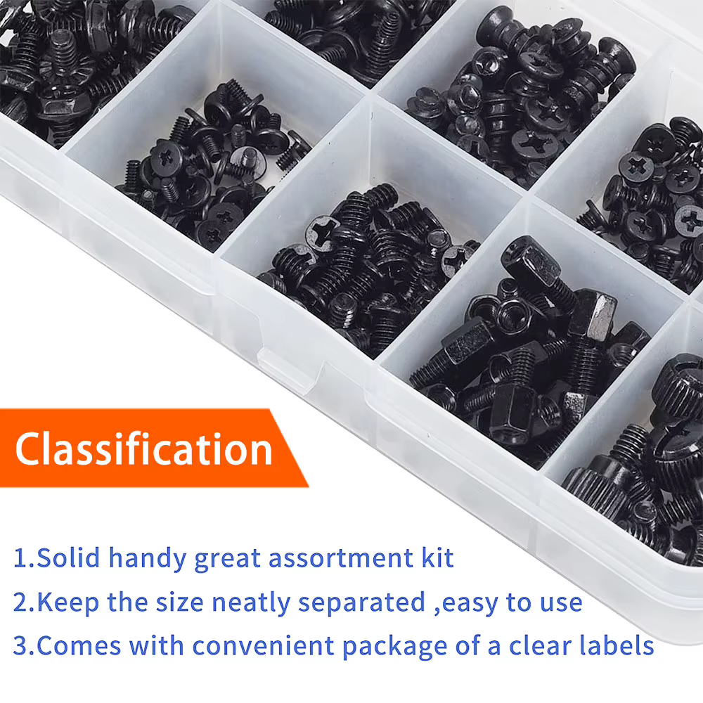 400 pièces vis d'ordinateur vis d'entretoises de carte mère vis PC vis pour ordinateur portable vis de boîtier PC vis de ventilateur vis SSD pour disque dur