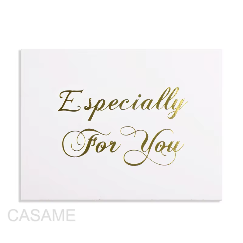 48 pièces Mini carte de remerciement en relief or saint valentin joyeux anniversaire fête de noël Invitations de mariage lettre cartes de voeux