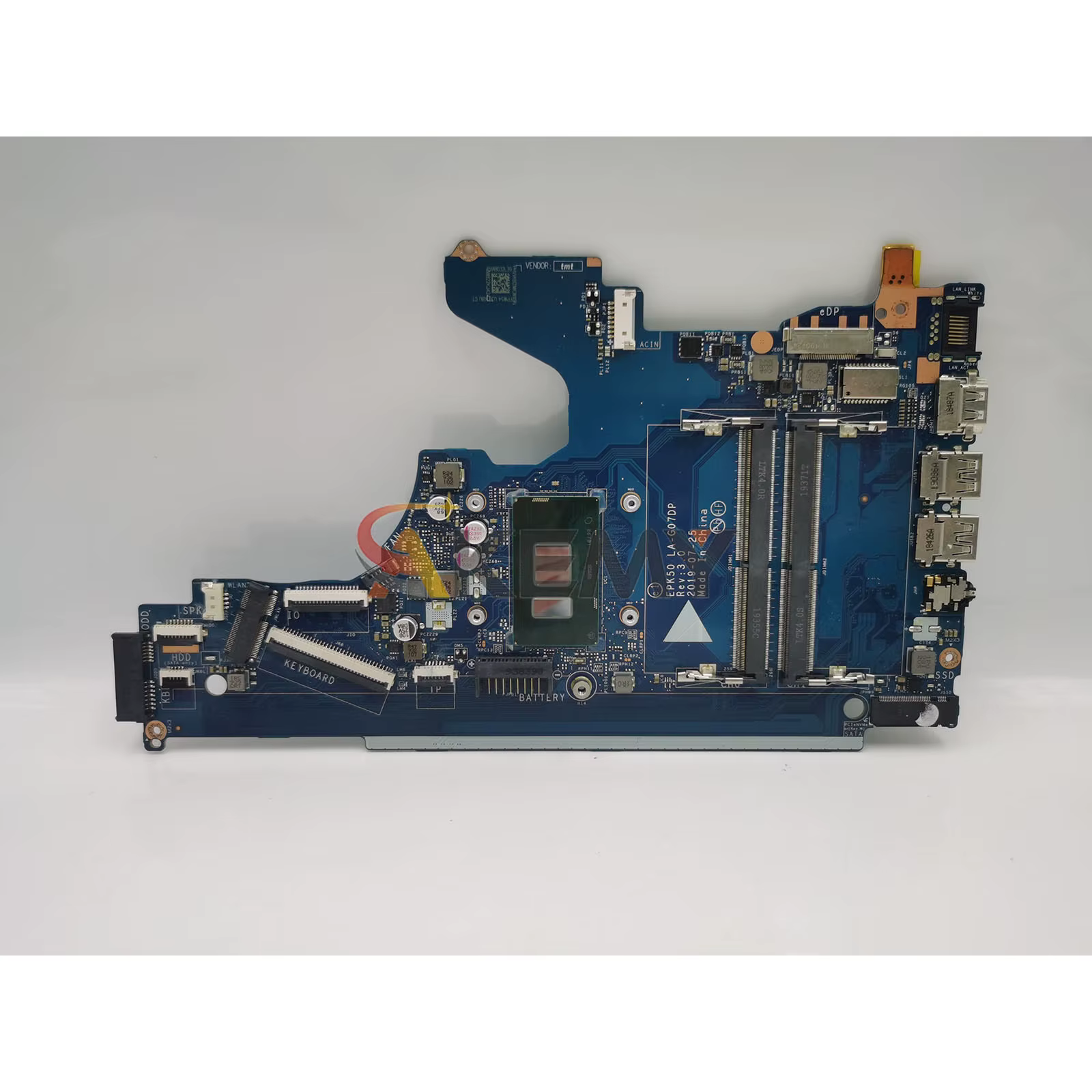 G07DP carte mère d'ordinateur portable pour HP pavillon 15-DA 250 G7 avec i3 i5 i7 7th 8th Gen CPU DDR4 L20369-601