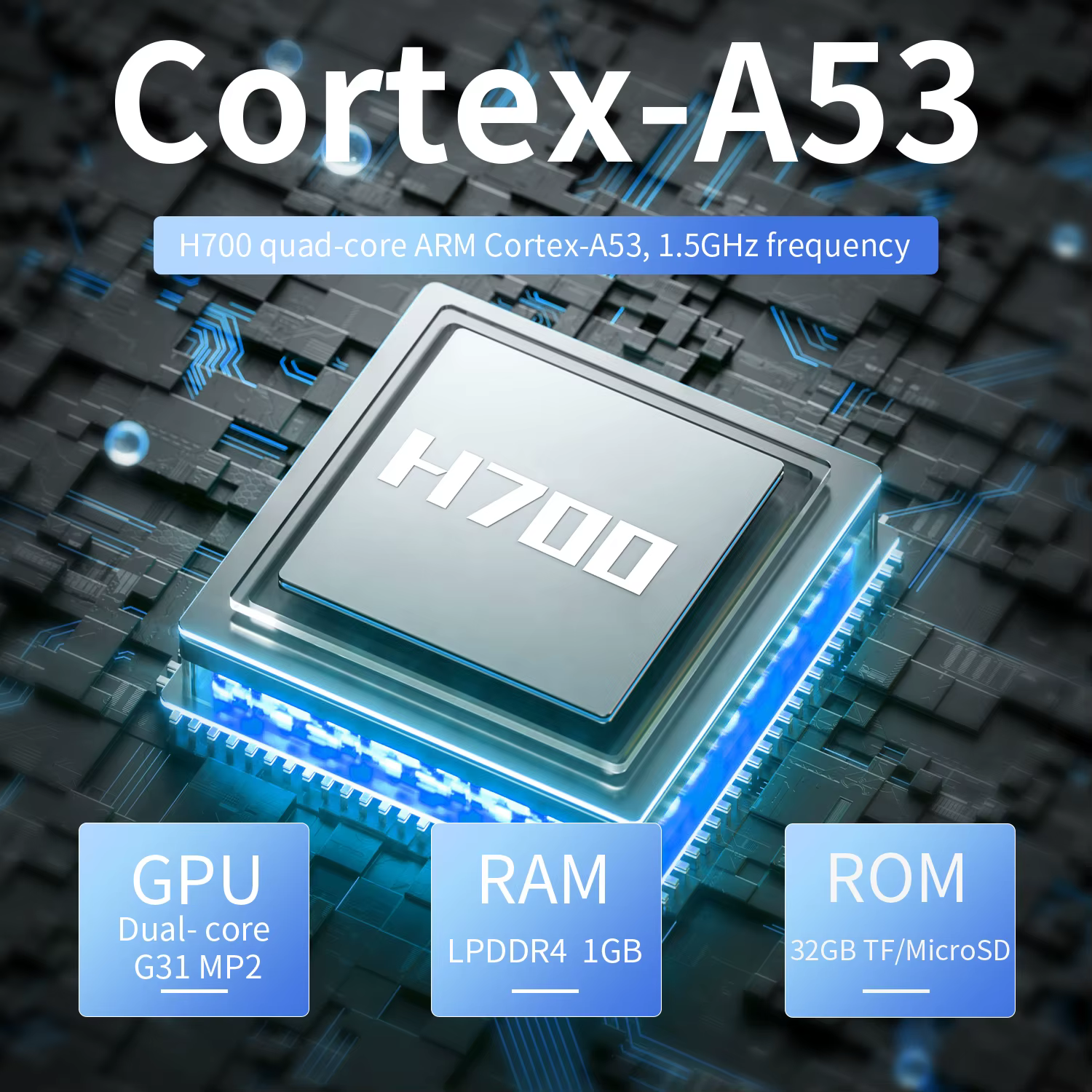 Console de jeu rétro portable ANBERNIC RG CubeXX avec écran IPS de 3