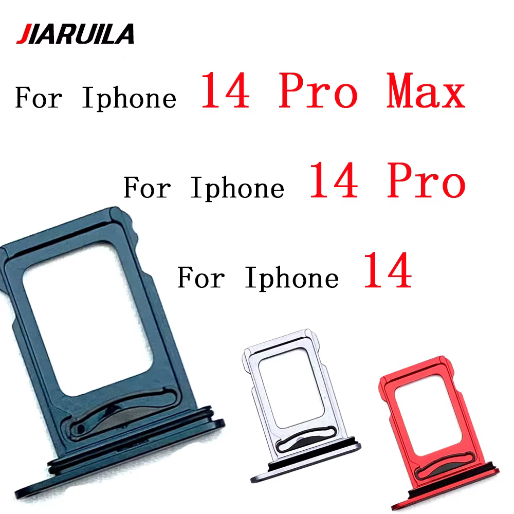 Plateau double Sim pour Iphone 14 Pro Max 14 Plus 14 Pro, support de carte Micro Nano SIM, support de fente, prise adaptateur