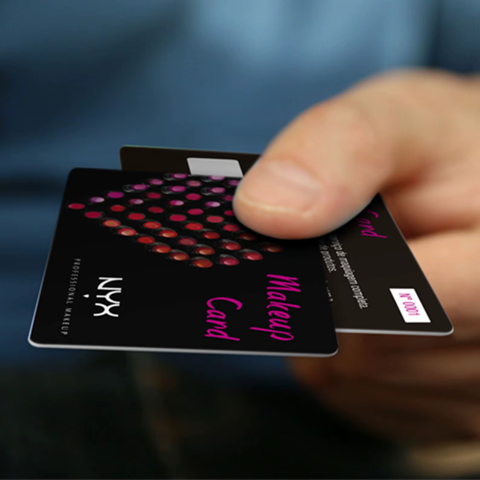 Cartes de visite en PVC personnalisées, style Instagram, coins arrondis, pour le bureau, design gratuit, code QR, imperméables, conception gratuite