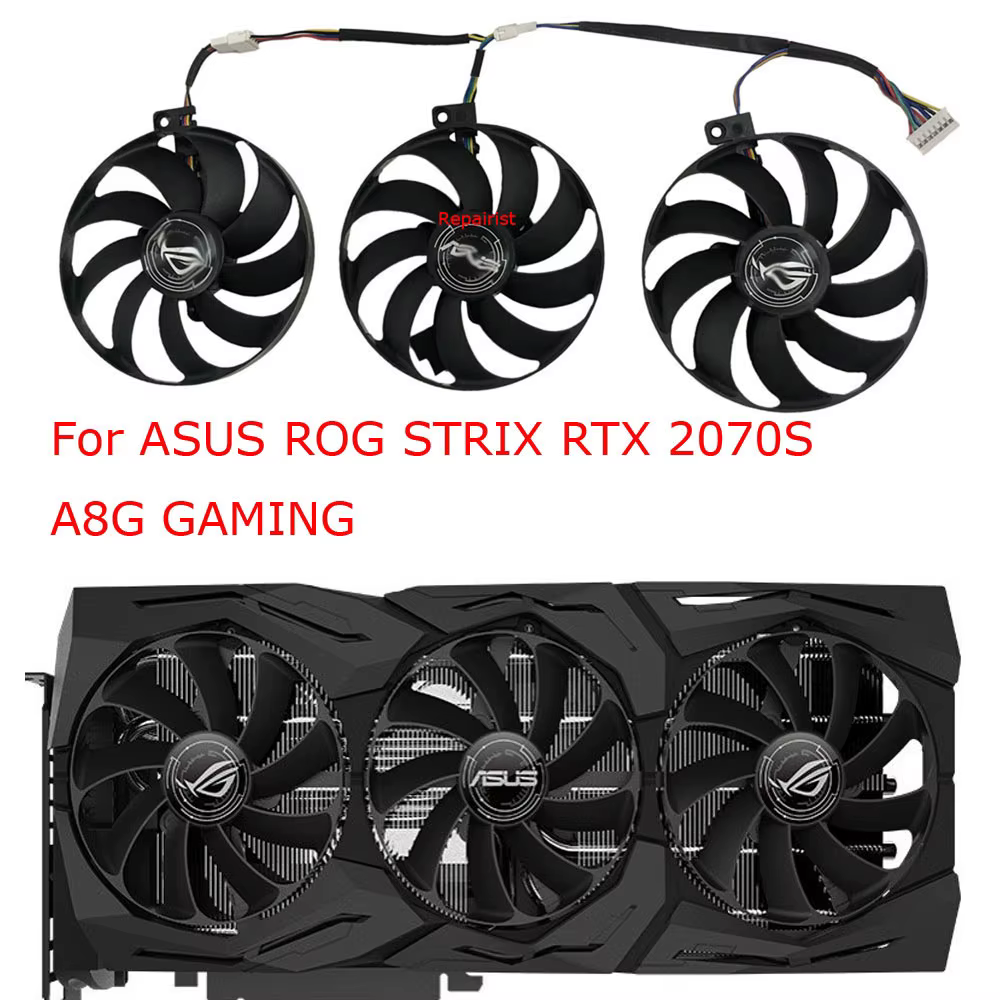 3Pcs/Set PLD09210S12H, Refroidisseur GPU