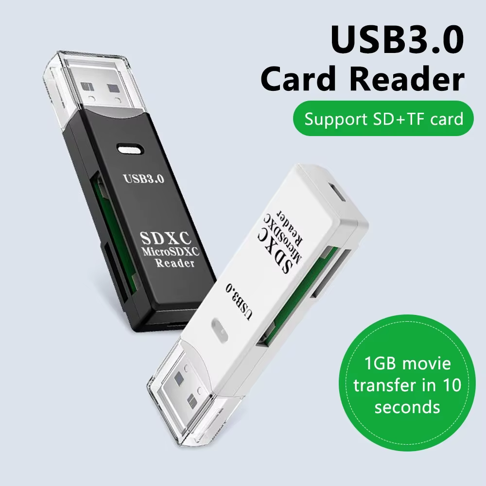 NNBILI 2 in1 USB 3.0 lecteur de carte