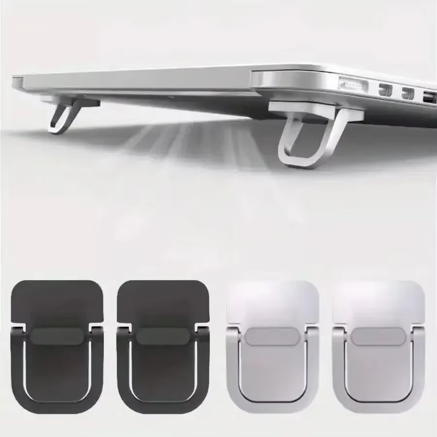2 pièces en alliage d'aluminium accessoires pour ordinateur Portable support