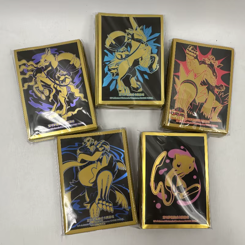 Carte Pokémon authentique originale PTCG Pikachu Eevee Mew Charizard, pochette de protection pour cartes, collection de jeux, cadeaux