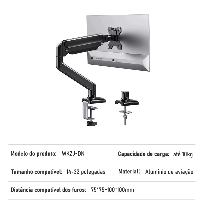 Support de moniteur à bras articulé