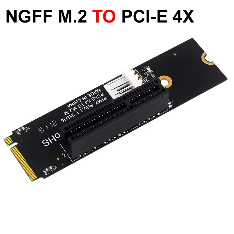 Nouvelle carte adaptateur NGFF M.2 vers PCI-E 4X