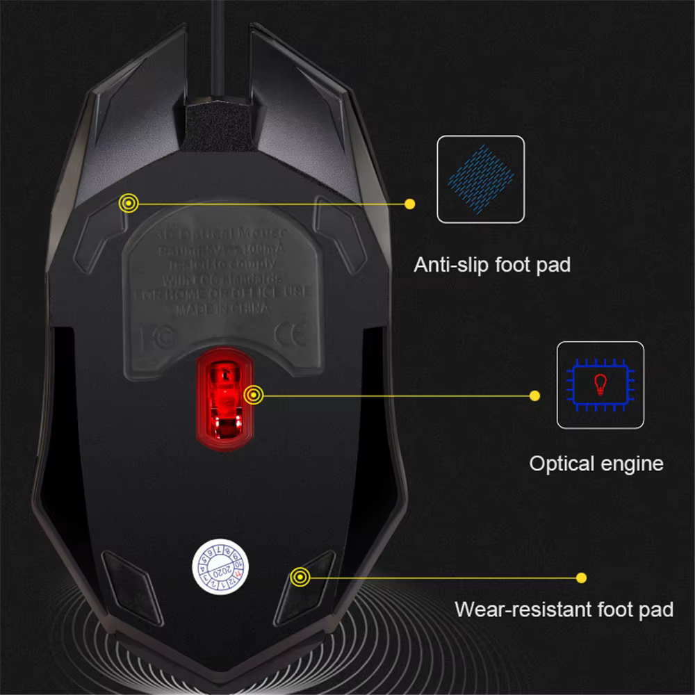 E-sports USB souris filaire