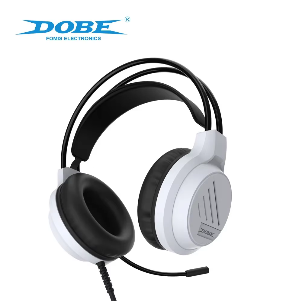 Casque de jeu universel TP5-3592 avec microphone à suppression de bruit pour PS5/PS4/Switch/XBOX/PC