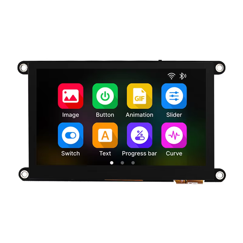 Module d'affichage de carte de développement LCD haute définition IPS ESP32-S3, 4.3 pouces, avec WIFI et Bluetooth, tactile capacitif en option