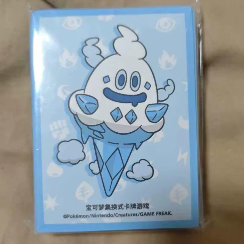 100% Original Pokemon 64 pièces manchon de carte voyage boîte-cadeau commerce PTCG simplifié chinois à collectionner couverture de Protection jouet cadeaux