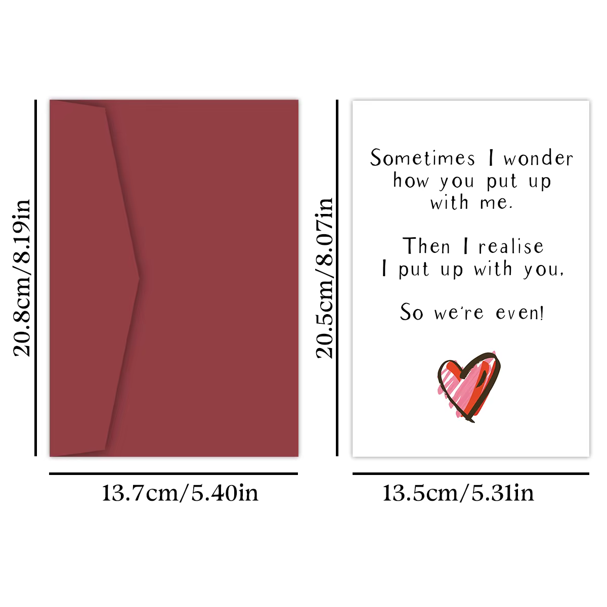 Carte de Travailleurs de Mariage Amusante, Cartes d'Anniversaire pour Lui, Elle, Carte Witty pour Mari, Carte Banterole pour Femme, 1Pc