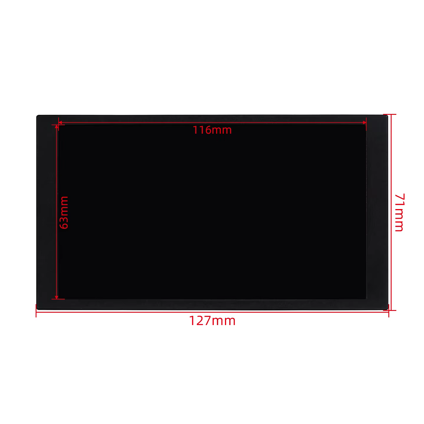 TURZX 5.2 pouces écran secondaire USB-C Interface CPU GPU RAM