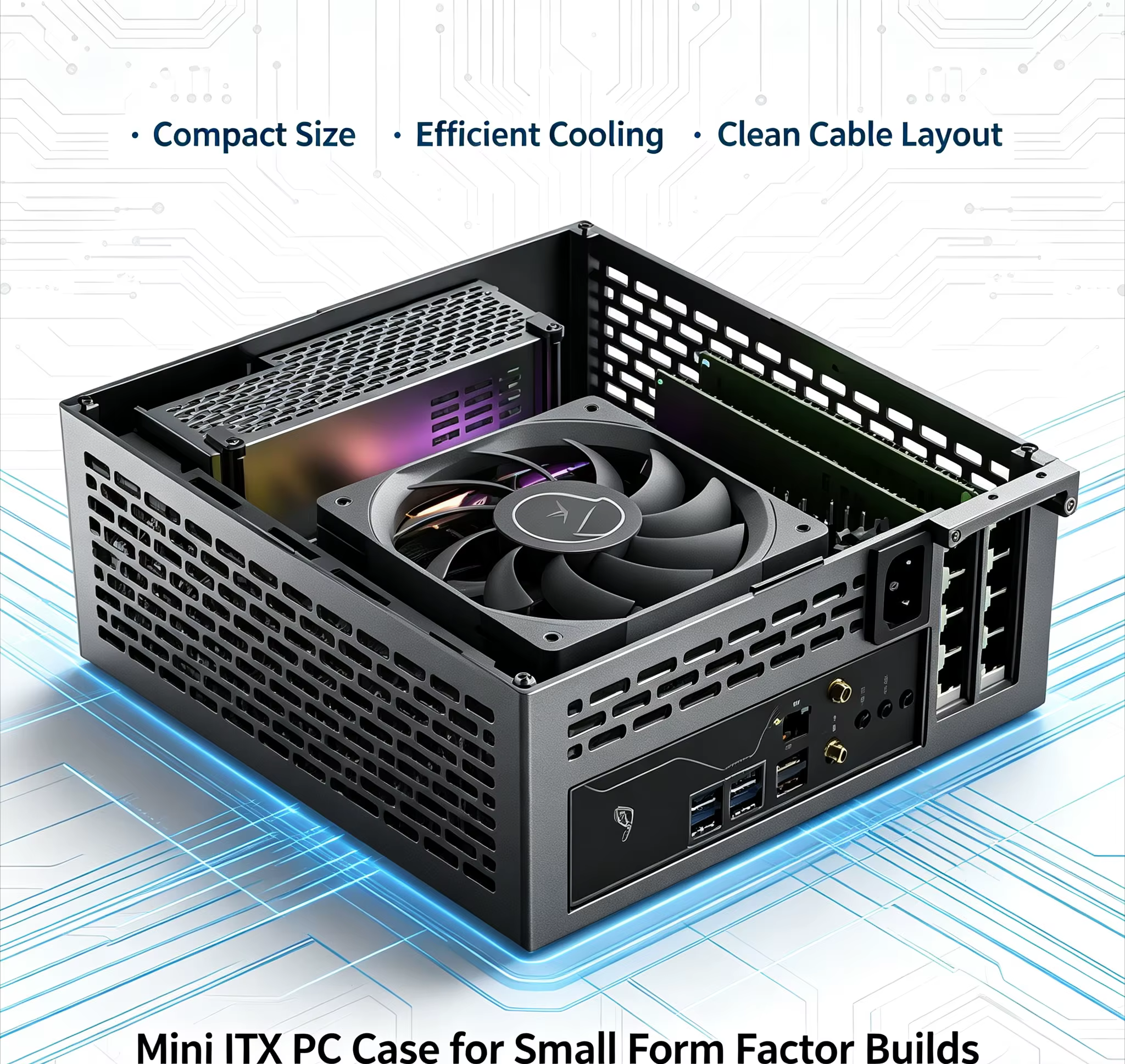 Boîtier PC Mini ITX A24-V5 5L