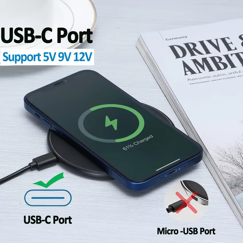 Chargeur rapide sans fil pour iPhone