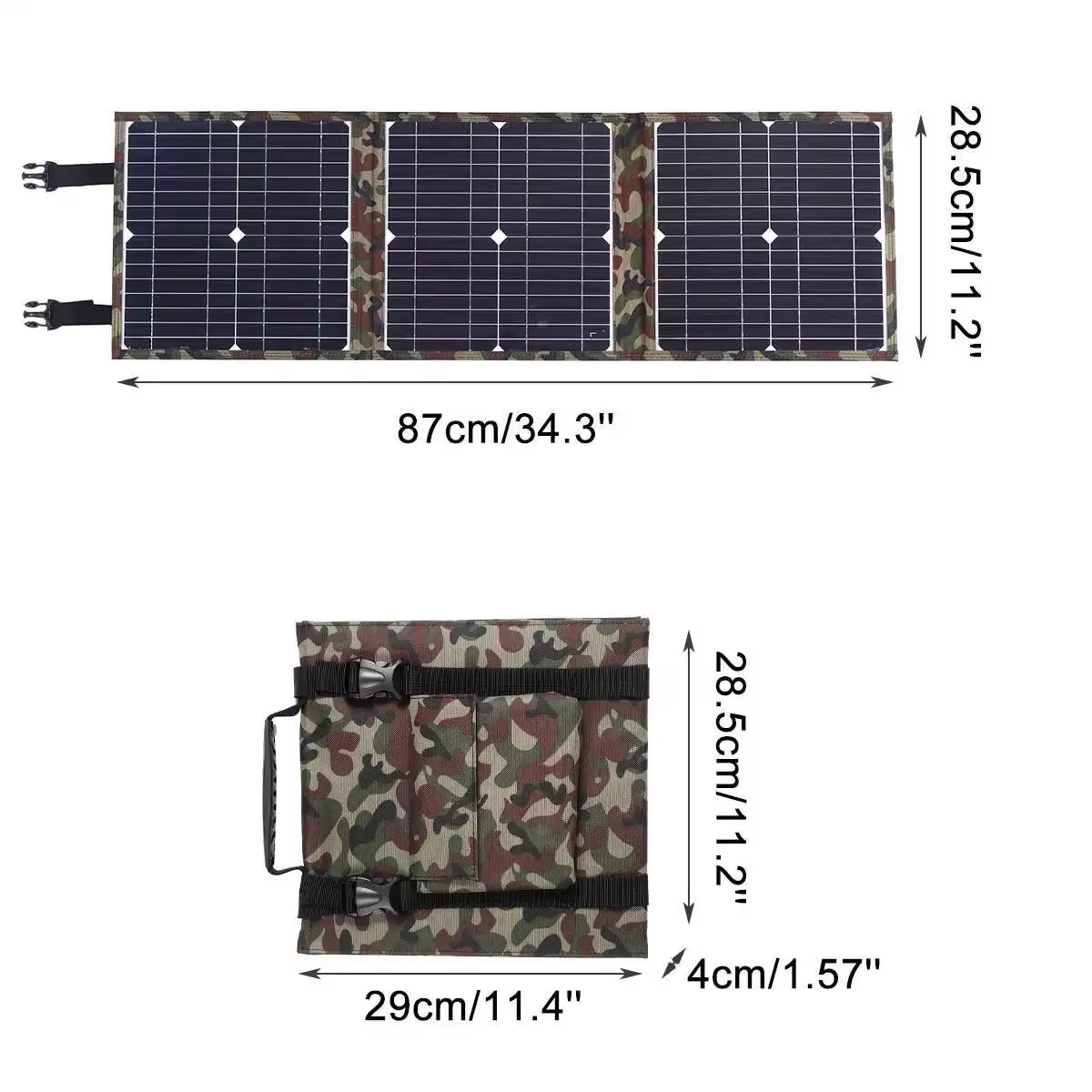 Panneau solaire complet de Camping 800W, Station de banque d'énergie solaire pliable, générateur Portable 18V pour voiture, bateau, caravane, Camp
