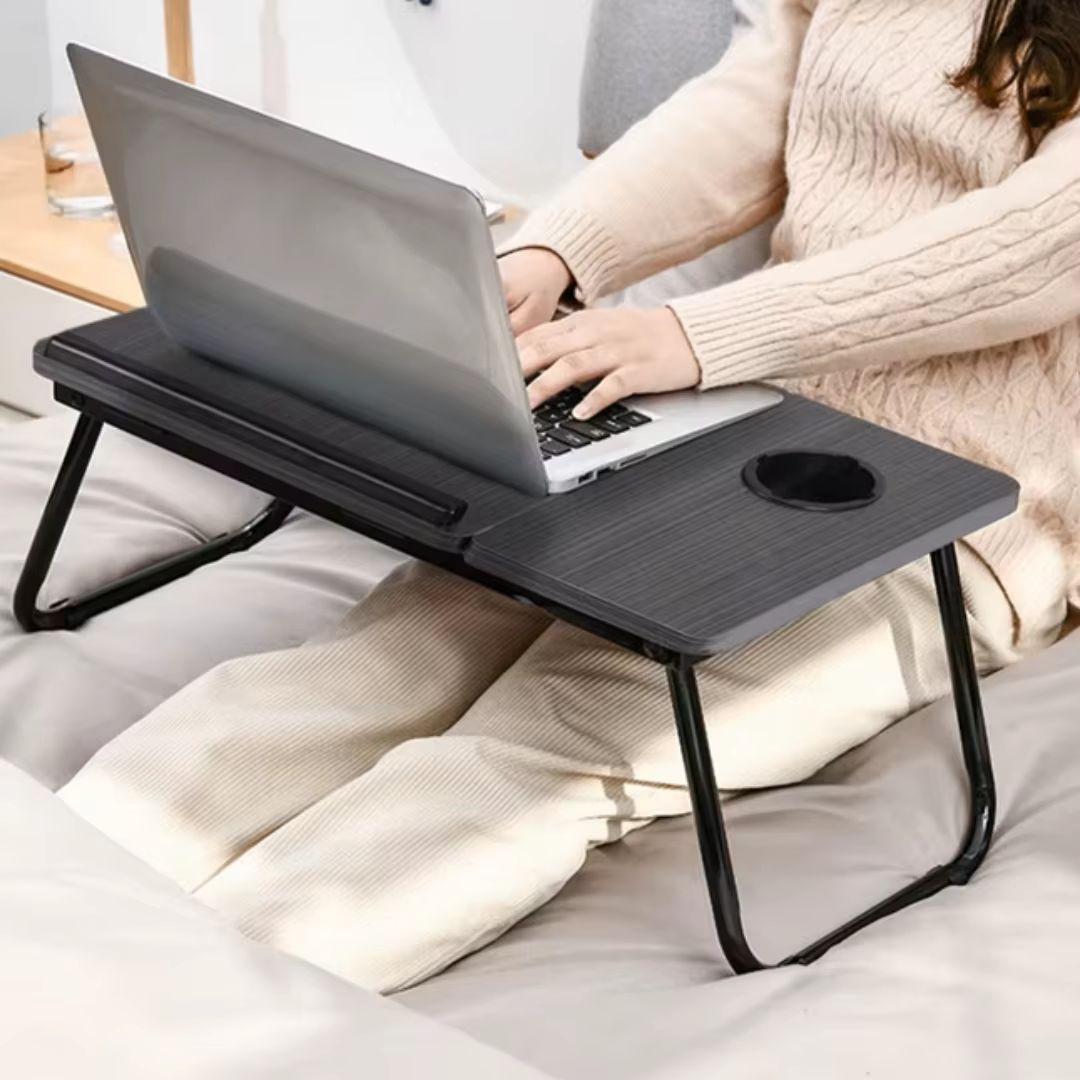 Bureau d'ordinateur portable inclinable réglable