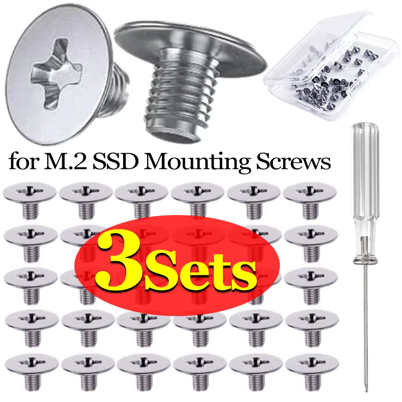 Pour la plupart des vis M.2 de la carte mère pour Kit de vis de montage SSD M.2