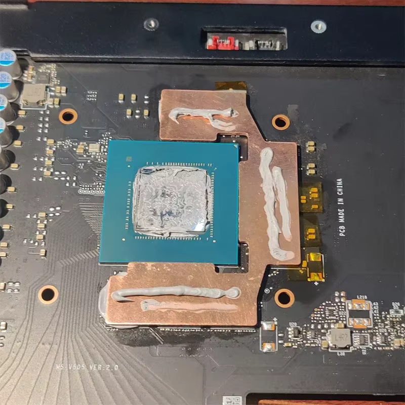 GPU VRAM dissipateur thermique cuivre carte graphique mémoire RTX 3060 3070 3080 3090/5600 5700 GPU refroidisseur 15-40