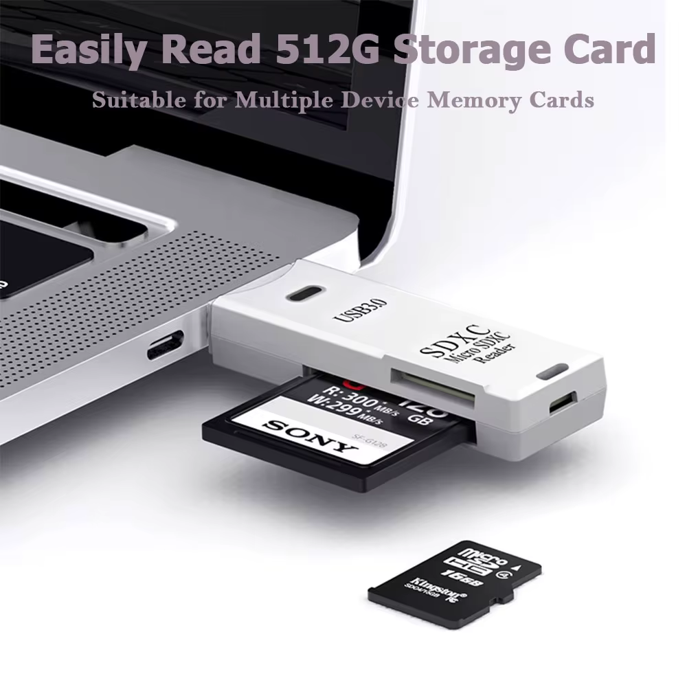 Lecteur de carte TF + SD 2 en 1