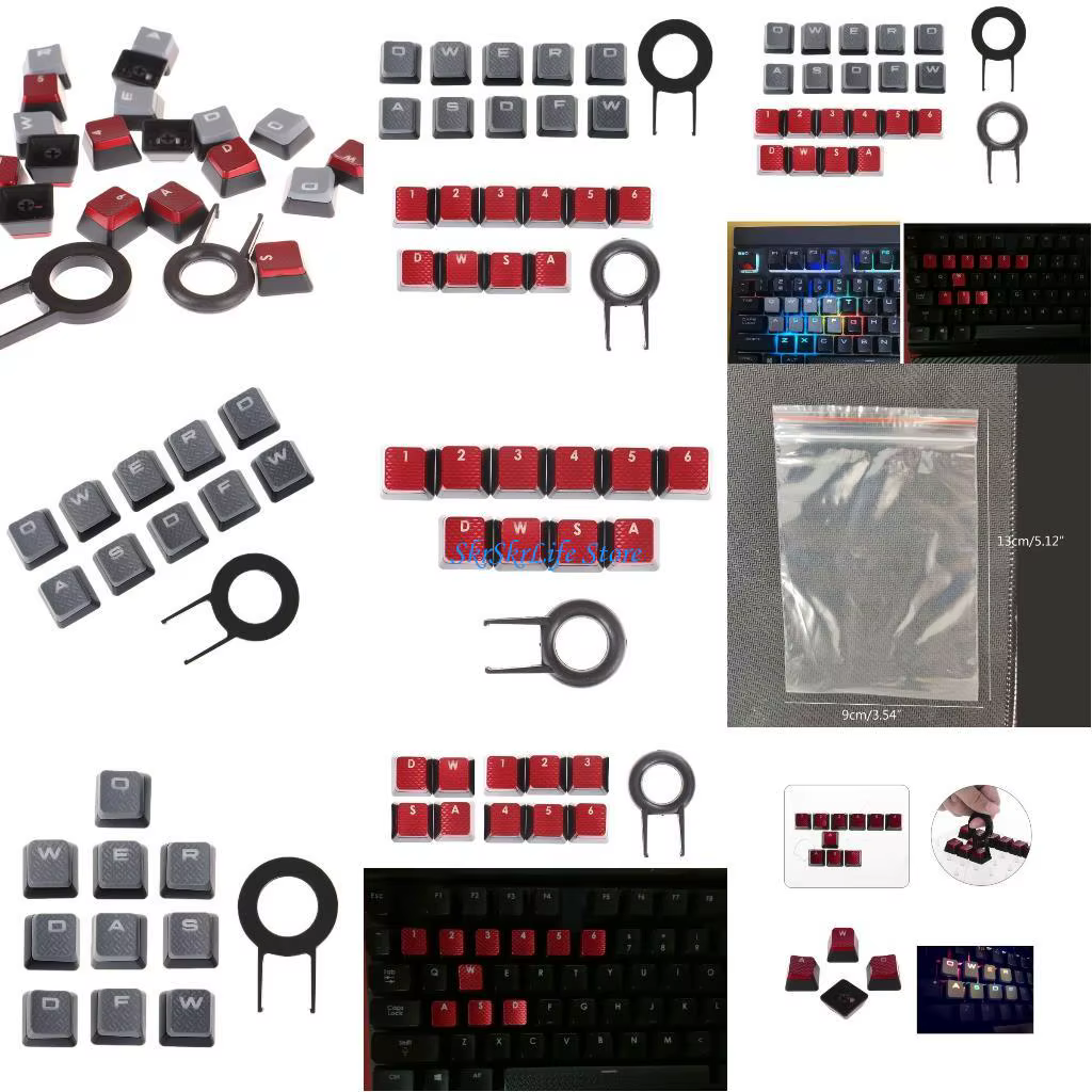 E65E Anti Slip Keycaps pour K70 RGB K95 K90 K65 K63 Keyboards mécaniques