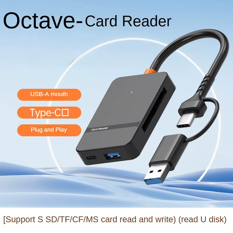 Lecteur de carte USB C 8 en 1