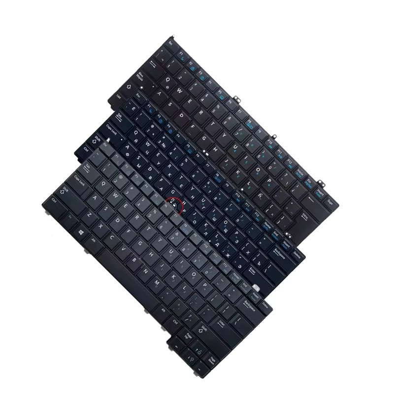 Clavier d'ordinateur portable anglais/russe/latin