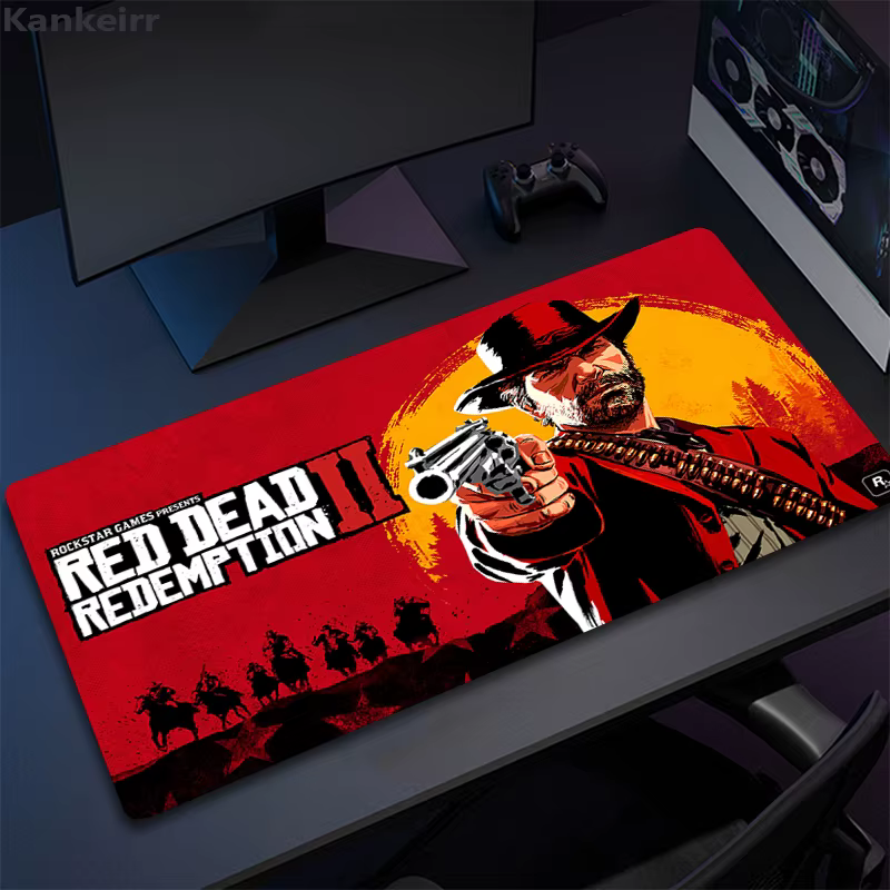 Red Dead Redemption 2 clavier de jeu tapis de souris Pc Gamer fille