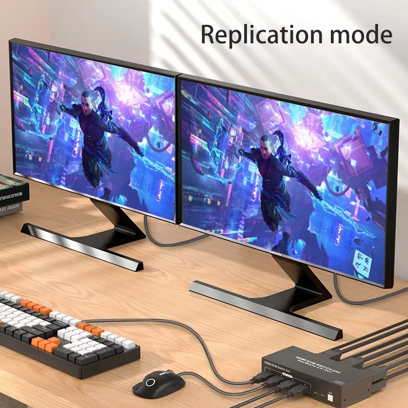 Commutateur KVM HDMI pour moniteur touristique