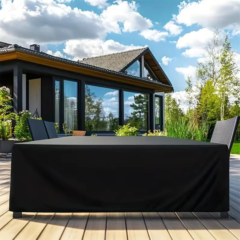 Housse de meubles de jardin pour chaise et Table de canapé, Protection imperméable et résistante contre la poussière, la pluie et la neige