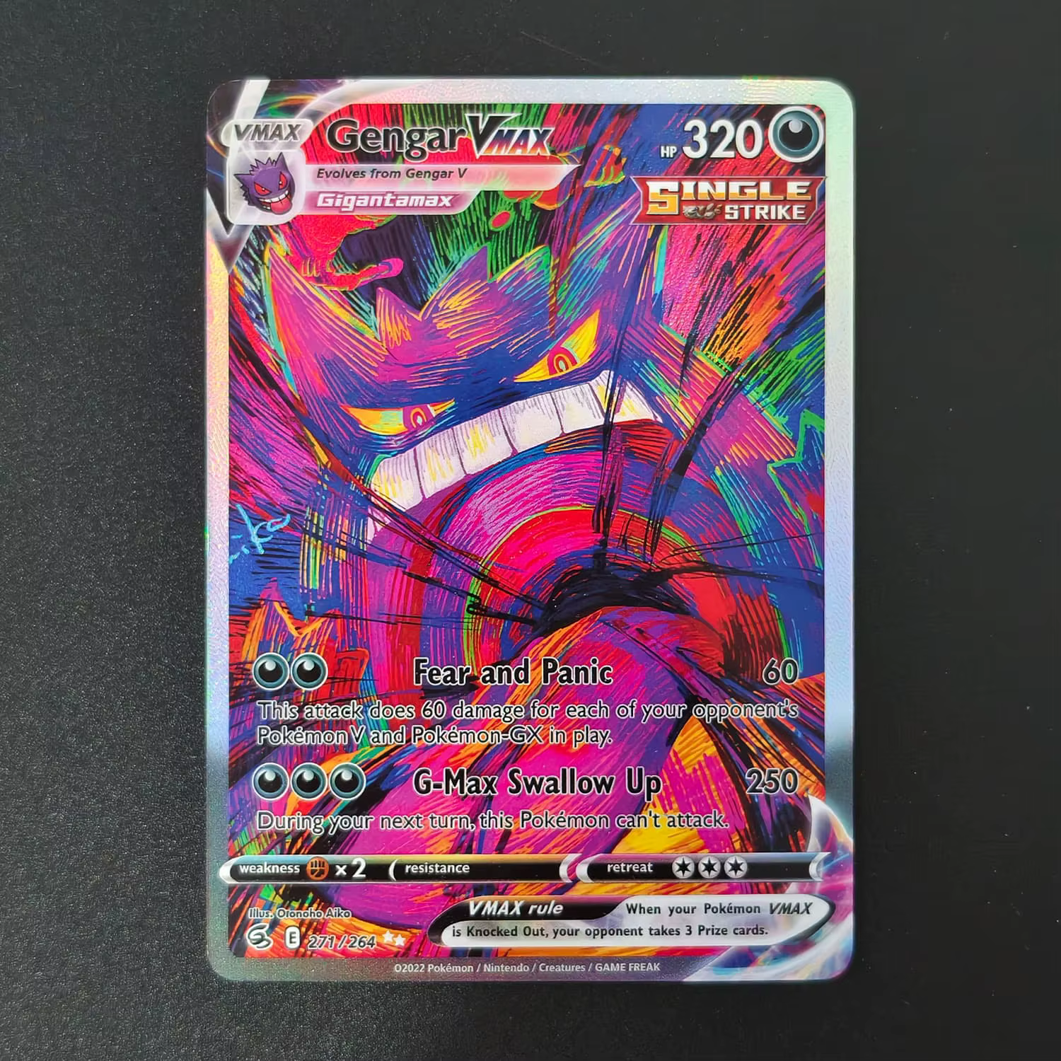 Carte de collection Anime Premium Pokémon Arceus ex Secret Rare Holographic Texture Version Anglaise Full Art DIY en parfait état