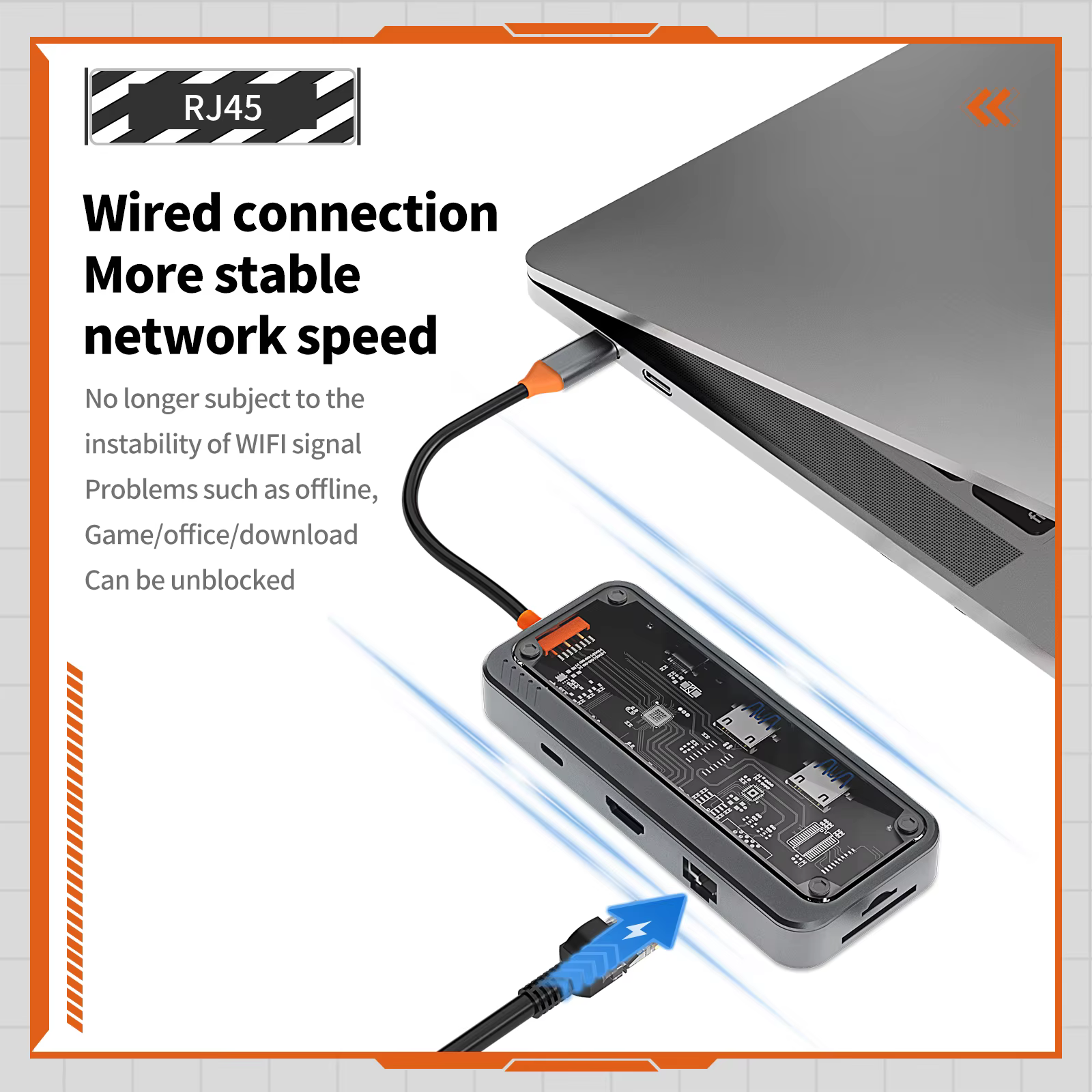 Station d'accueil USB C vers écran 4K @ 30Hz