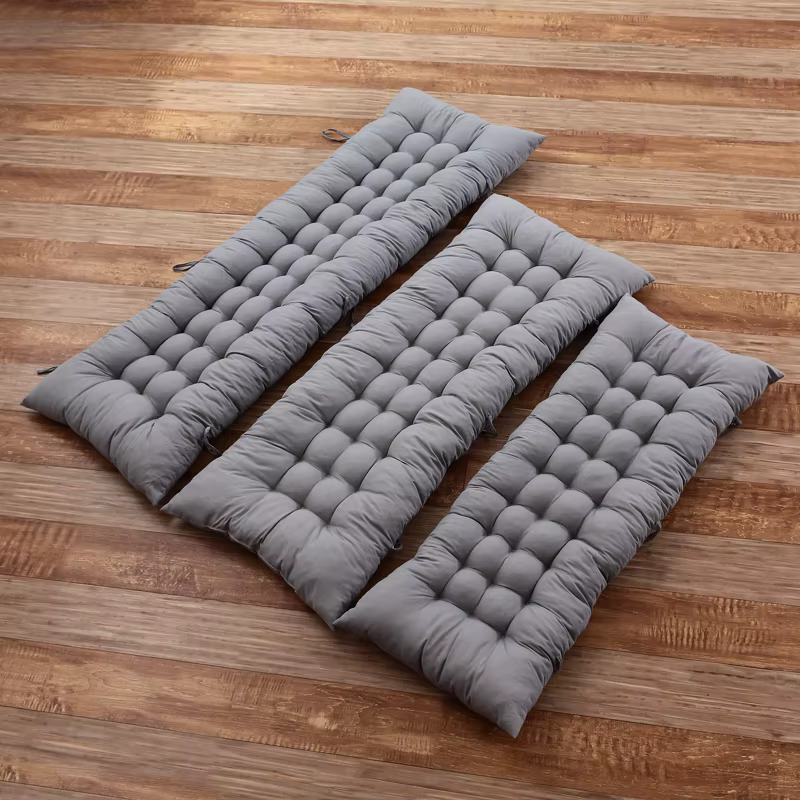 Coussin Long pour chaise inclinable, épais, pour siège de canapé, tapis de chaise longue de jardin