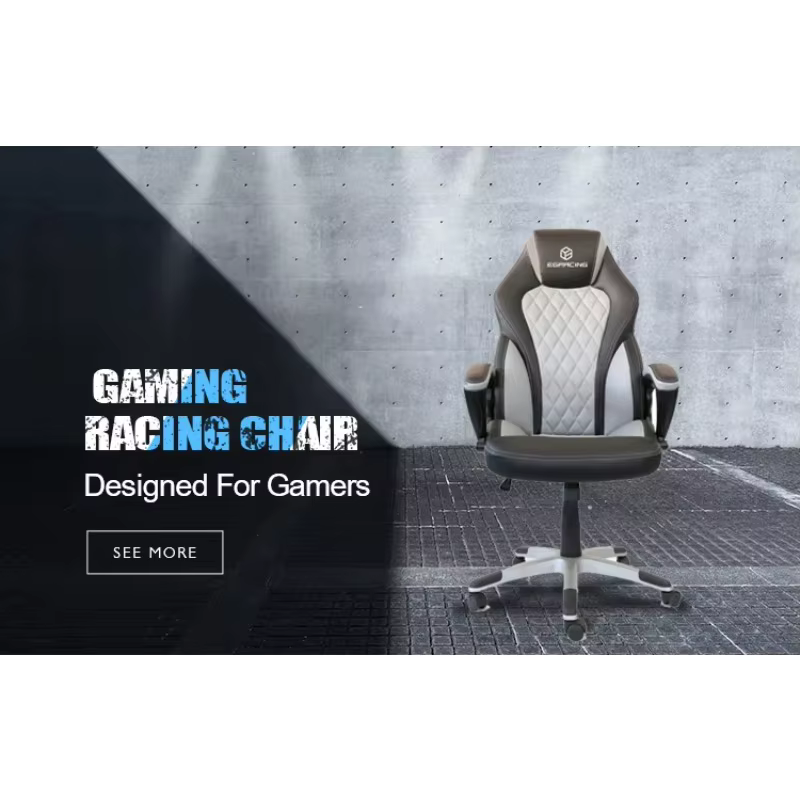 Chaise de jeu pour ordinateur, chaise de jeu Cougar avec base imprimée