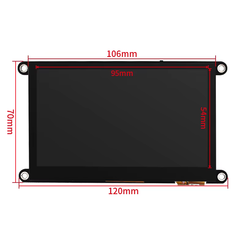 Module d'affichage de carte de développement LCD haute définition IPS ESP32-S3, 4.3 pouces, avec WIFI et Bluetooth, tactile capacitif en option