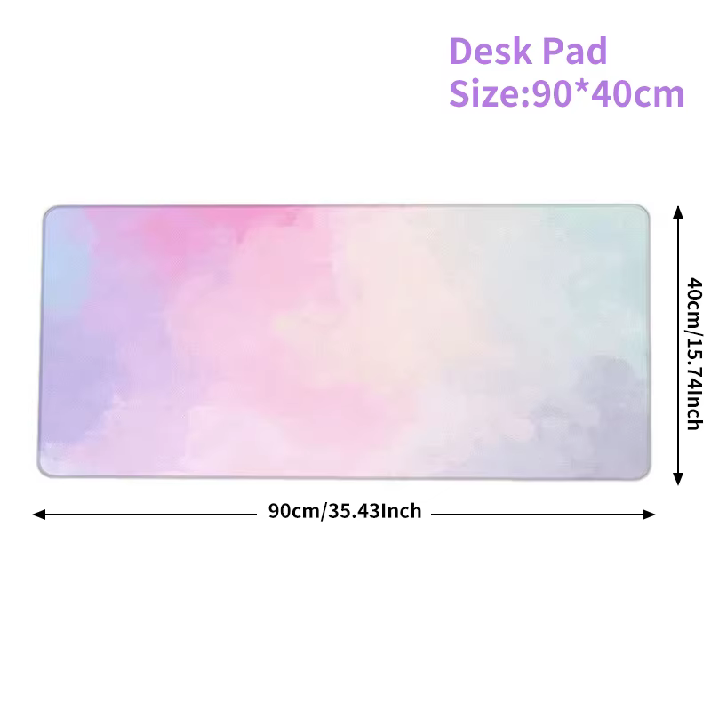 Tapis de clavier de jeu dégradé nuage