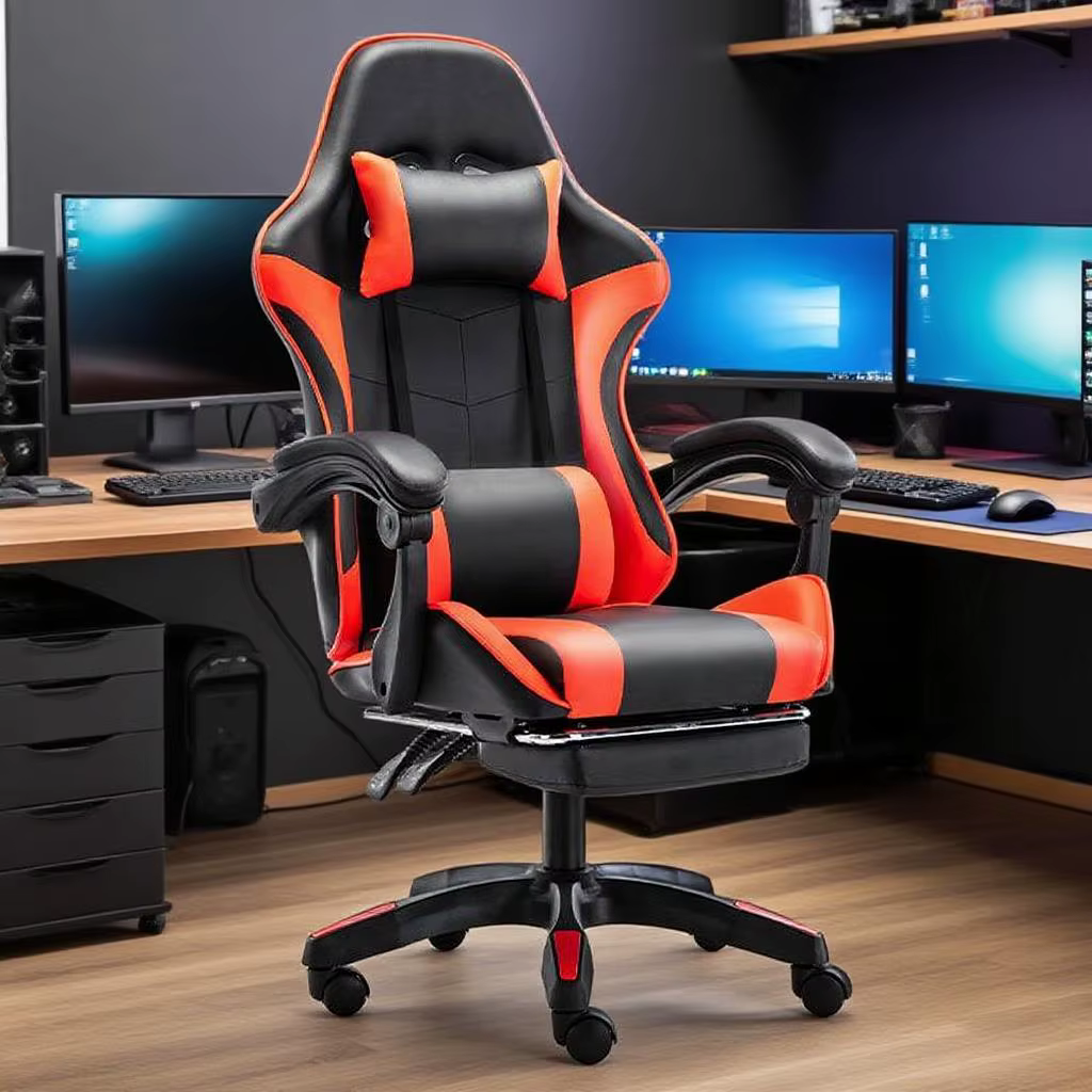 Une chaise de jeu ergonomique pour ordinateur