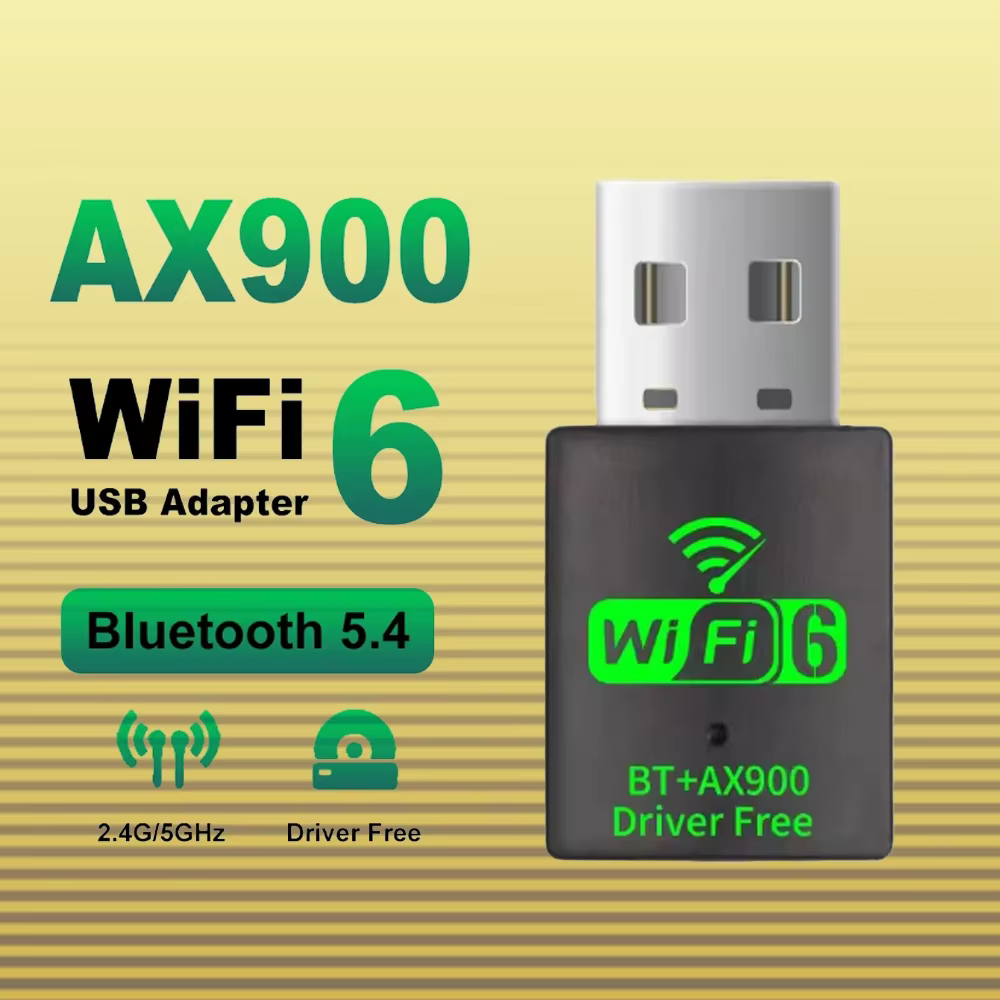 Wifi 6 Mini USB Dongle carte réseau BT 5.4 récepteur