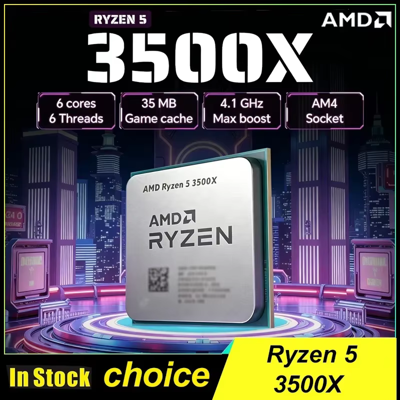 Choix Populaire : Processeur Gaming AMD Ryzen 5 3500X R5