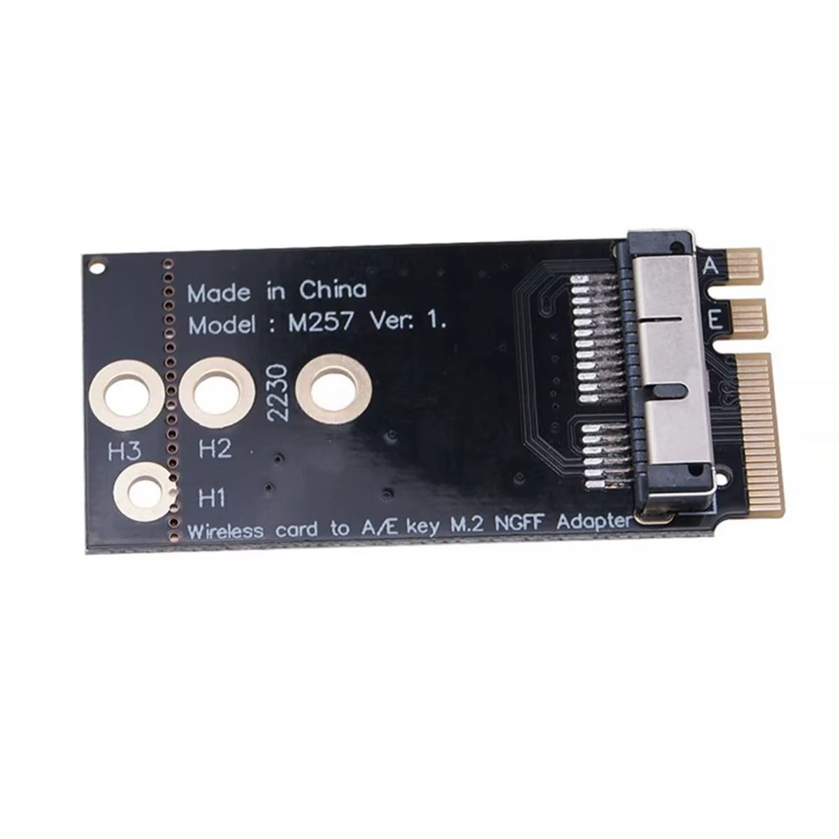 Mega vente 618 : Carte adaptateur sans fil A1466 BCM94360CS2 vers NGFF M.2 Key A/E pour Mac OS