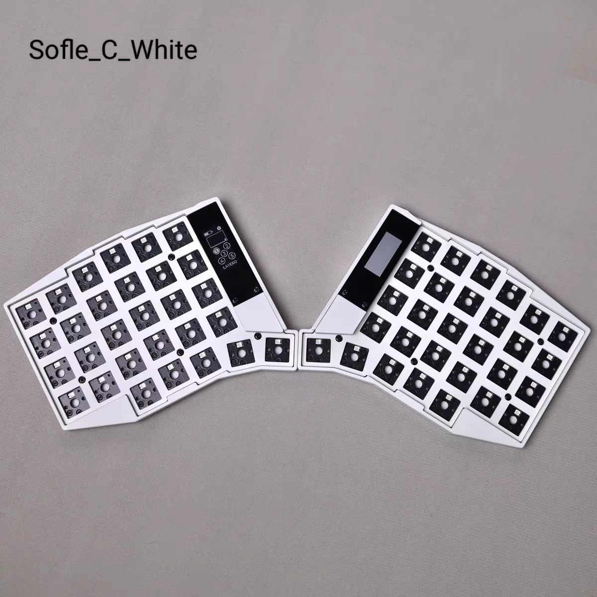 Clavier fendu sans fil