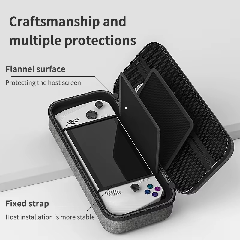 Aolion pour Asus ROG ALLY sac de transport Portable EVA dur antichoc étui de protection de voyage sac de rangement pour